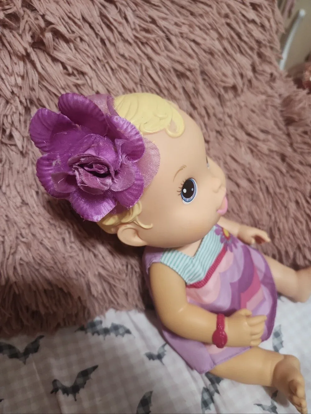 2012 Baby Alive Bitsy Burpsy Doll Original Dress Hasbro